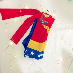 Wonder Woman Knee High Socks with capes! 🦸‍♀️